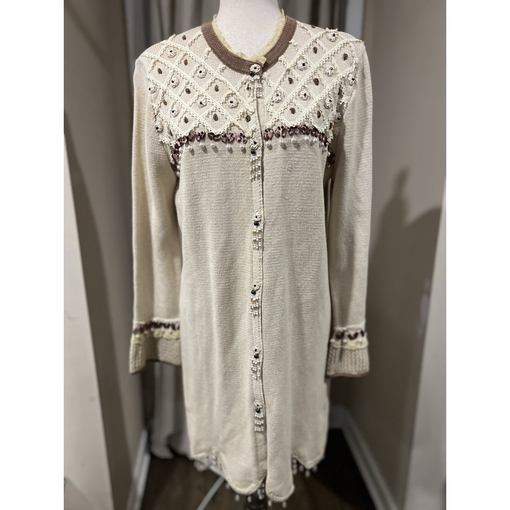 Storybook Knits Women's Sweater Dress Medium Vintage‎